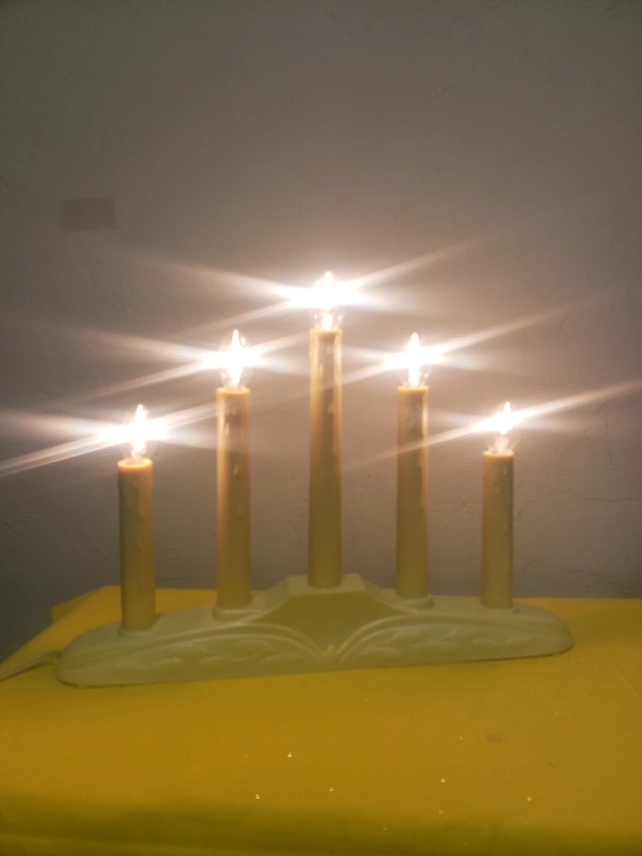 Plug in candle lights deals