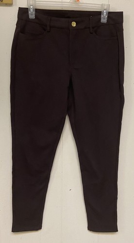 Michael Kors Women’s 5 Pocket Skinny Pants, Dark Brown, Size 10. Mint! - 第 1/7 張圖片