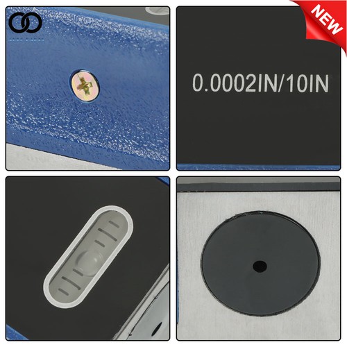 8" MASTER PRECISION LEVEL FOR MACHINIST TOOL 0.0002''/10'' - Picture 15 of 17