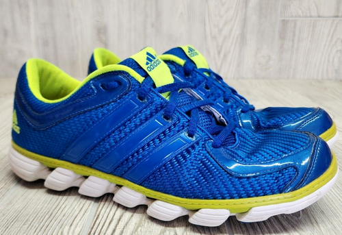 ADIDAS Men's Running Sneakers#105276262/Yr.2012/Size:8 BLUE YELLOW WHITE - Picture 2 of 21