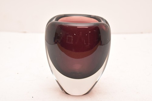 Kaj Franck Unique Clear Black Glass Art 1958 Blown Rare Sign Finland Nuutajärvi - Picture 6 of 9