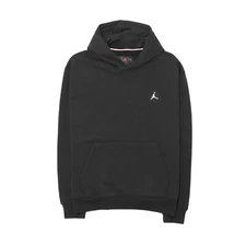 Jordan Jumpman Brooklyn Essentials Mens Fleece Pullover Hoodie Black L XL 2XL 3X