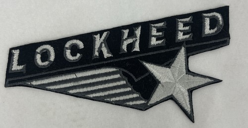 New Lockheed Corporation 5.75” Iron-On Patch - Picture 2 of 2