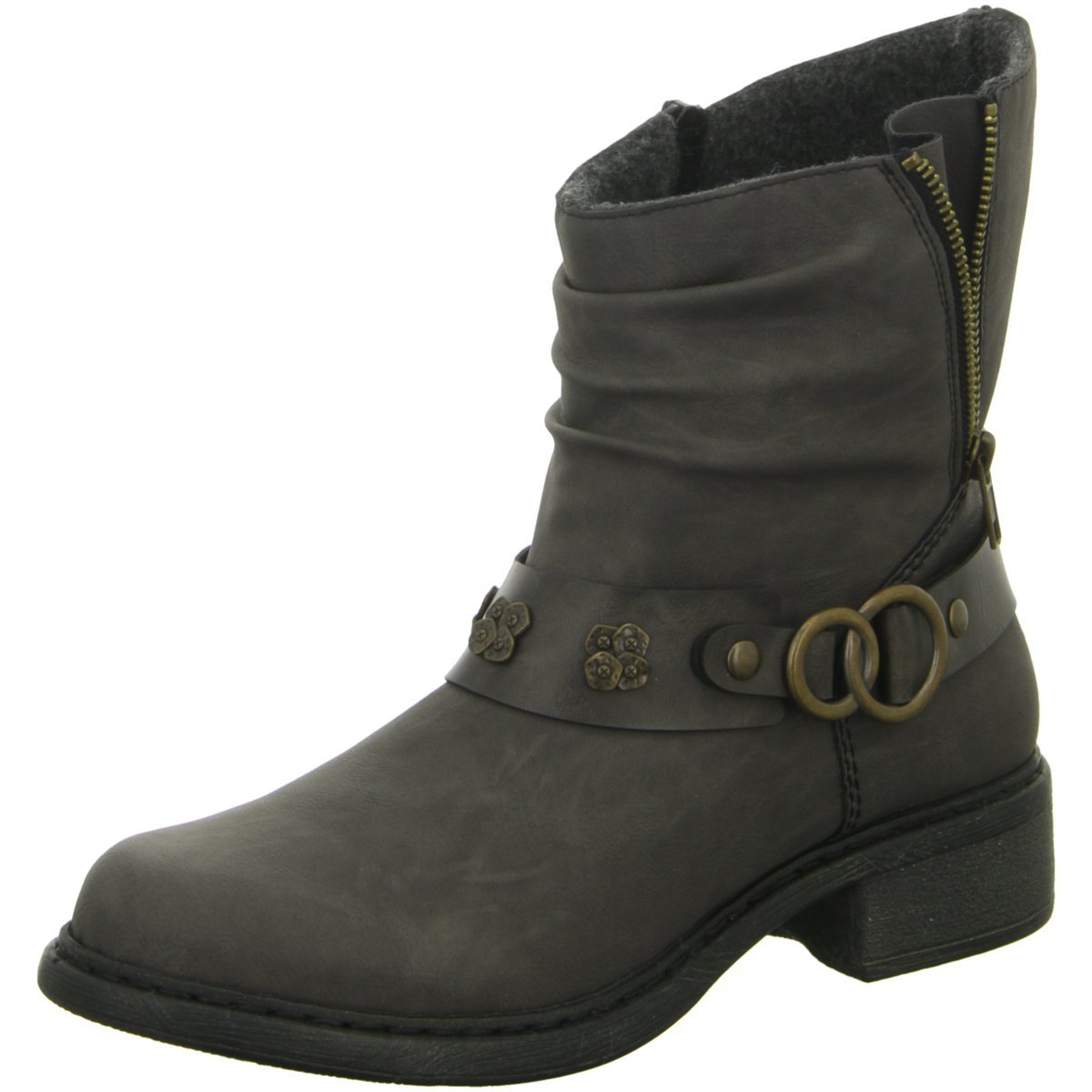 NEU Rieker Damen Stiefeletten Schlupf/Reißverschlussstiefelette Kaltfutter NEU Rieker Damen Stiefeletten Schlupf/Reißverschlussstiefelette Kaltfutter