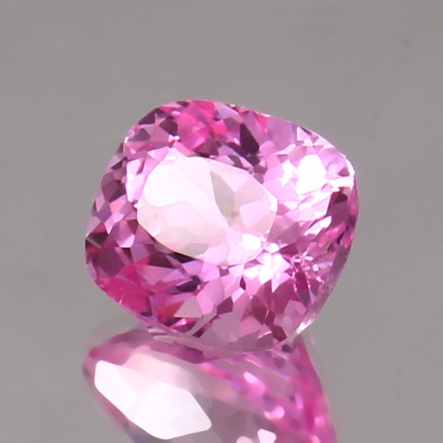AAA+ Cojín Natural Impecable Zafiro Rosa Ceilán Piedras Preciosas Corte Suelto 12x10 MM - Imagen 3 de 4