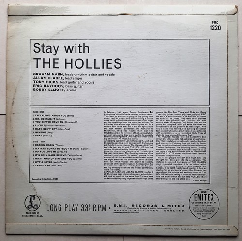 The Hollies - Stay With The Hollies - Original UK Mono Press 1964 - (Exc / Exc) - Picture 3 of 7