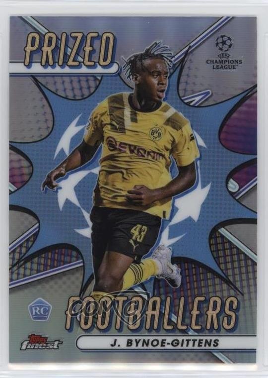 2022-23 Finest UEFA Club Competitions Jamie Gittens Bynoe-Gittens Rookie RC 12g7