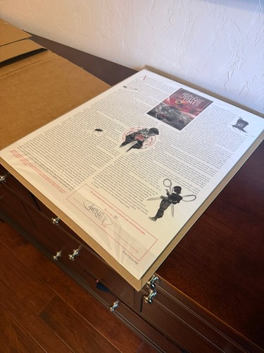 Joe Hill ~ Sign of the Times ~ Subterranean Press SIGNED Broadside #151 ...