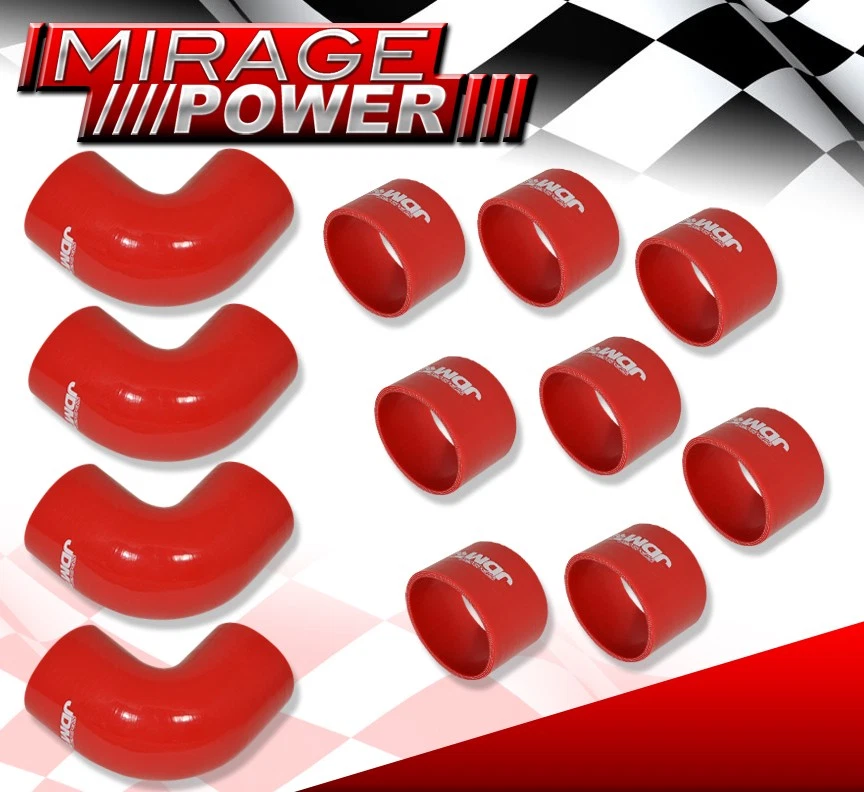 Bar & Plate Front Mount Intercooler Fmic +64MM Pipe Piping Kit +Silicone Coupler - Изображение 3 из 4