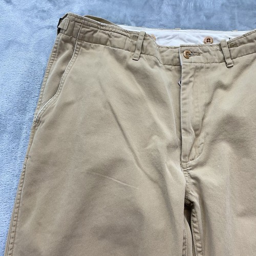 Polo Ralph Lauren Hose Herren 34x30 Standard Issue Twill Militär Schnalle Cinch - Bild 16 von 17