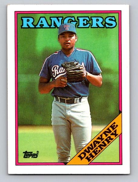 1988 Topps #178 Dwayne Henry