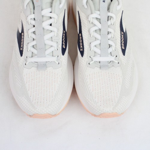 Brooks Revel 7 Athletic Sneakers In Oyster/White/Peach (120424 1B 195) -US 8B - Picture 6 of 13
