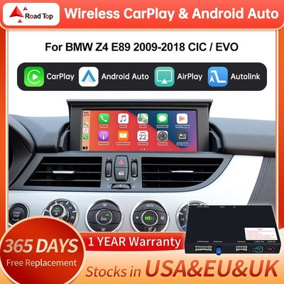 Wireless CarPlay Android Auto Mirror Link Retrofit Kit Für BMW Z4 E89 2009-2018
