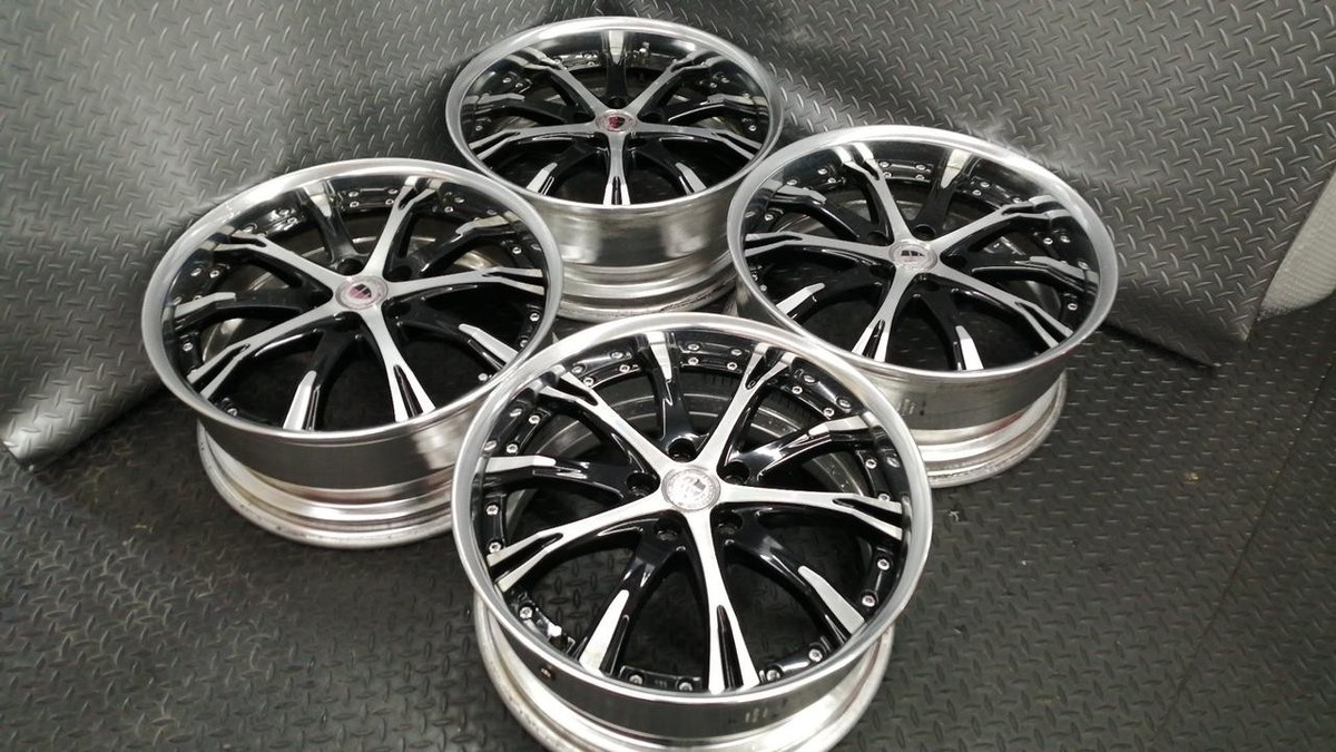 WORK SCHWERT SW4 19 Inch Wheels 8J Offset +45 PCD114.3 5H — Set of