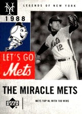 2001 Upper Deck Legends of New York #89 Ron Darling