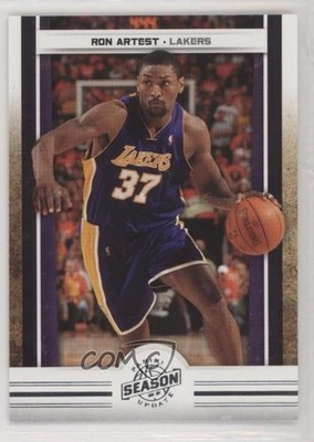 2009-10 Panini Season Update Silver 2/99 Metta World Peace Ron Artest #137 0t1