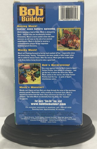 Bob the Builder Muck's Favorite Adventures (VHS, 2003) - Picture 2 of 4