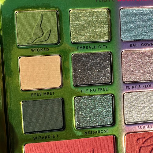 One/Size WICKED Unlimited Eye Face Palette Defying Gravity Highlighter Brush 3pc - Picture 6 of 13