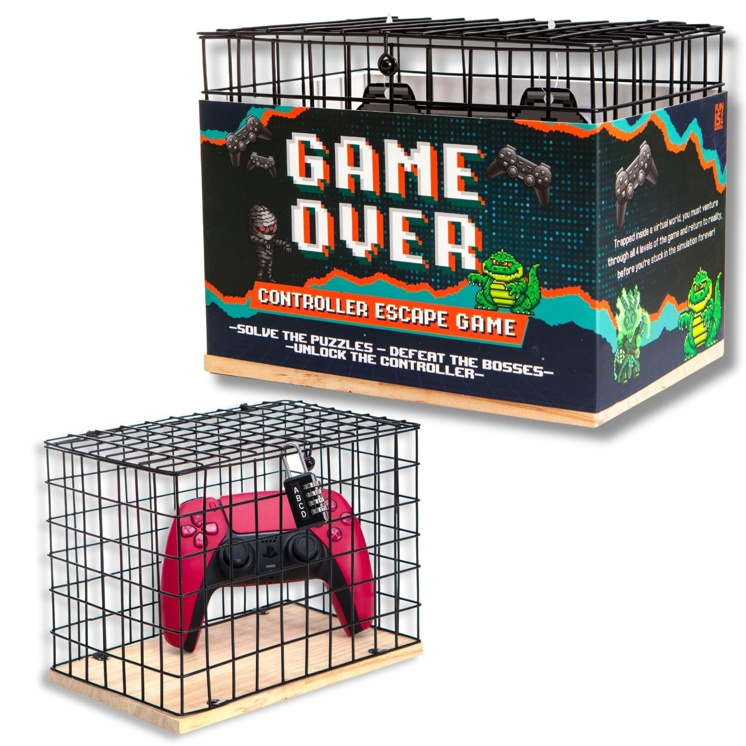 Boxer Gifts Controller Escape Room Game Men and Boyfriends-Fun Presents For Teenag