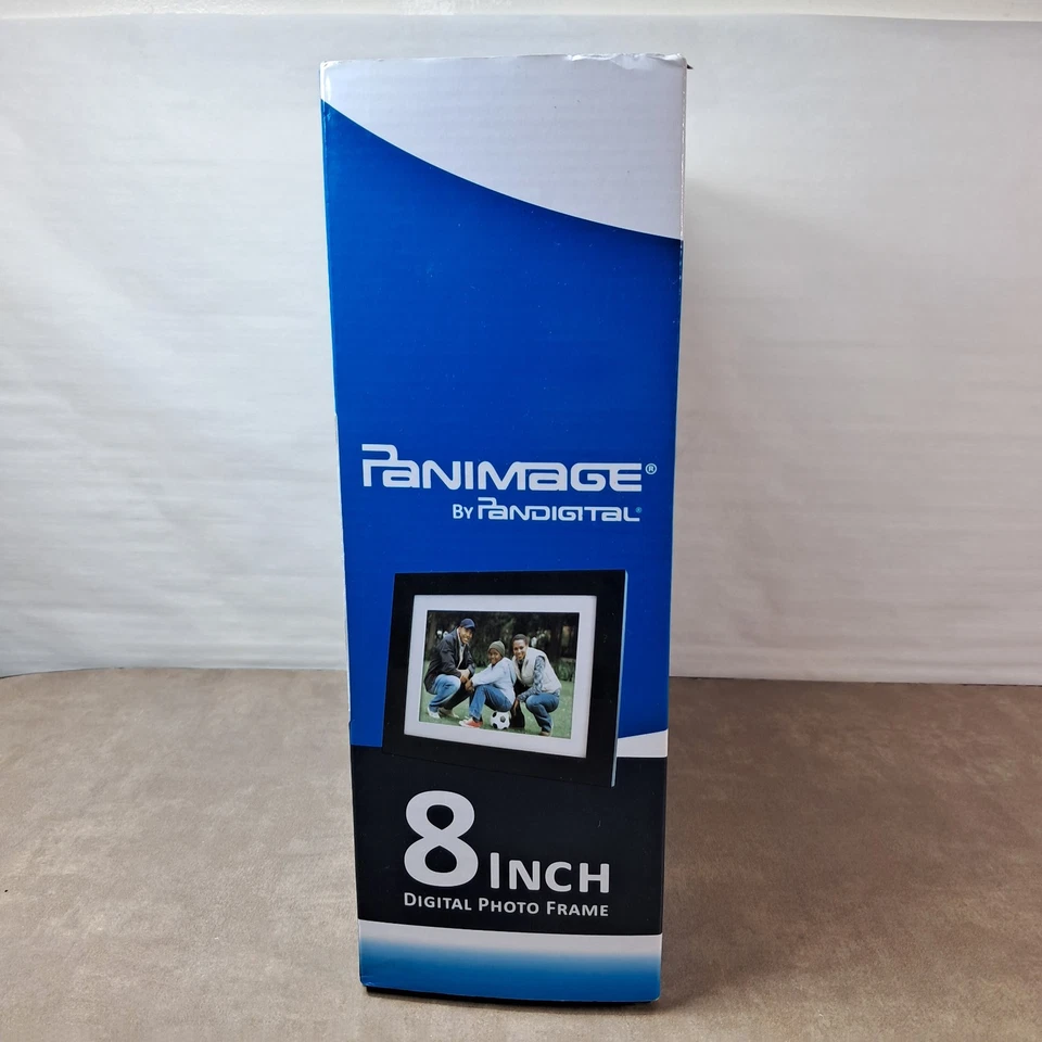 Pandigital Panimage Digital Photo Frame (NEW) PI8004W01B 8-Inch LED (Black) - Image 4 of 4