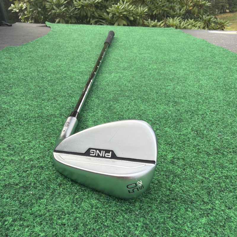 Ping Black Dot S159 Chrome 50* 12* S Gap Wedge With  Nippon Shaft