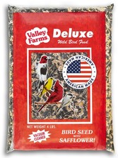 Wild Bird Food 4 LB Black Oil Sunflower Seeds - Attracts Cardinals  More