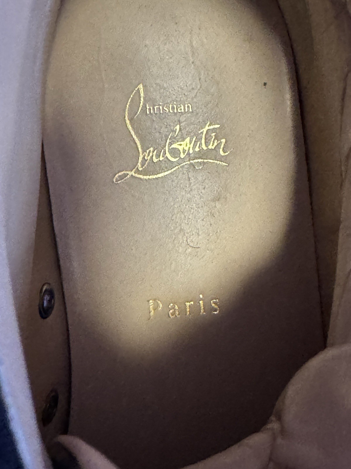 LOUBOUTIN RANTUS ORLATO FLAT PYTHON BLUE NAVY SNE… - image 19