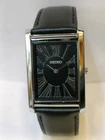VINTAGE SEIKO SLIM QUARTZ BLACK DIAL JAPAN MEN'S WORKING DRESS WATCH