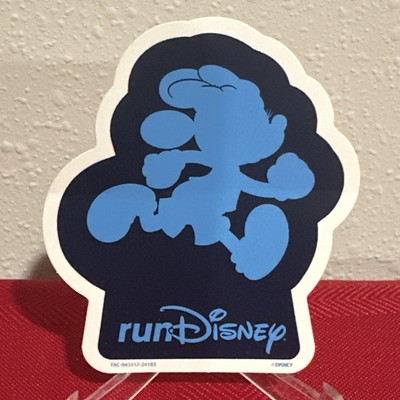 MINNIE MOUSE runDisney Disney Parks Running Logo Inch