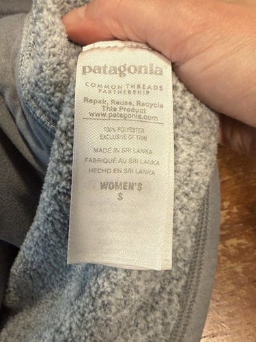 Patagonia Better Sweater Full Zip grau Fleecejacke grau Damen Small S 25543 - Bild 6 von 7