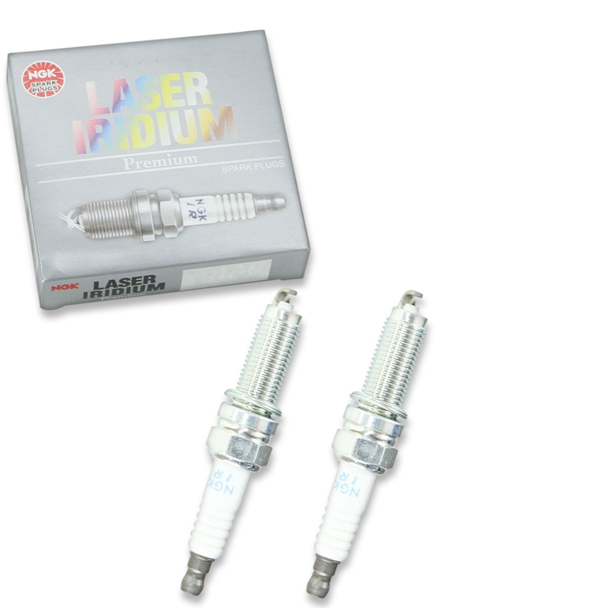 2 pc NGK 7751 ILZKR7B11 Laser Iridium Spark Plugs for 12290R70A010M1 hw