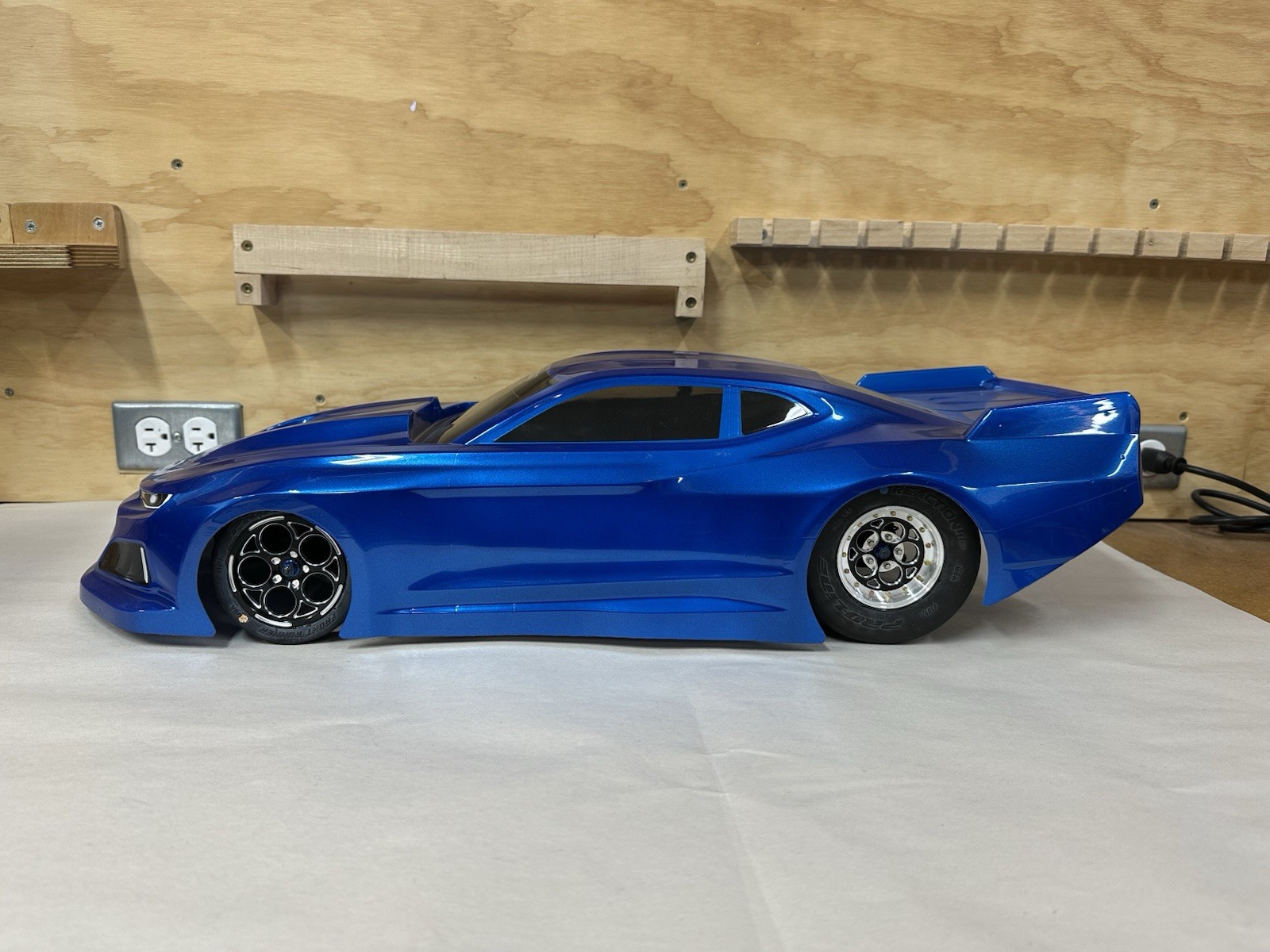 Team Assocaiated B6.3 based No Prep RC Drag car