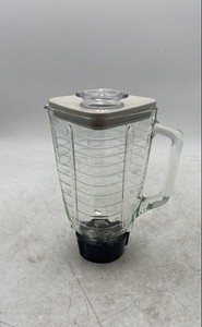 Oster Regency Kitchen Center 5-Cup Square Glass Blender Jar Pitcher With Lid