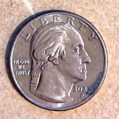 RARE 2023 E ho mai ka Ike Quarter P  ERROR Quarter :  In Cod We Trust 