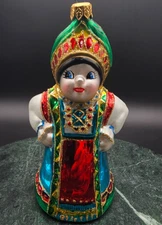 Vintage Kurt S. Adler Polonaise Handcrafted Peasant Woman Komozja