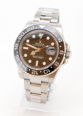 Rolex GMT Master II Automatik Herrenuhr Ref 116710LN B&P Revision
