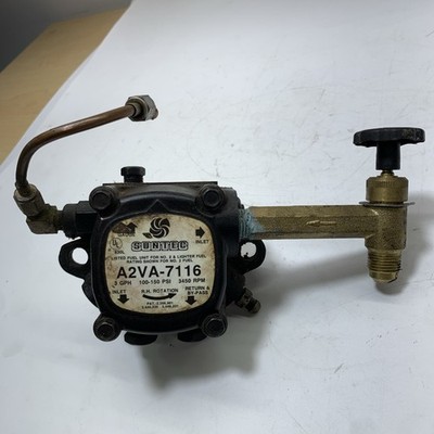Suntec A2VA-7116 single Stage Oil Burner Pump - Beckett AF AFG Boiler Furnace