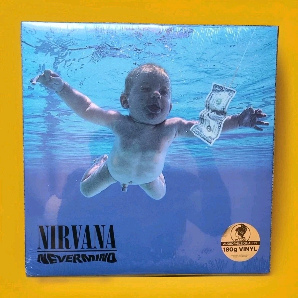洋楽 NIRVANA/NEVERMIND LP DAVIDGEFFENCOMPANY geffen-nirvana-nevermind-lp-