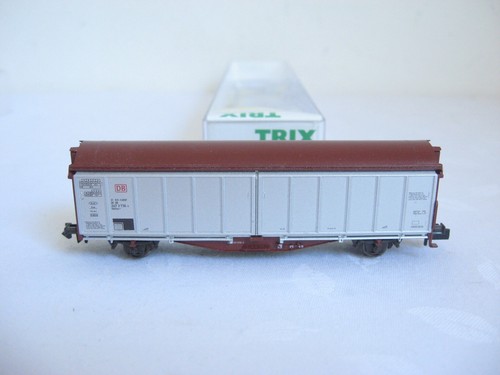 HV84* TRIX N 15643 Güterwagen der DB OVP | Condition: Gebraucht