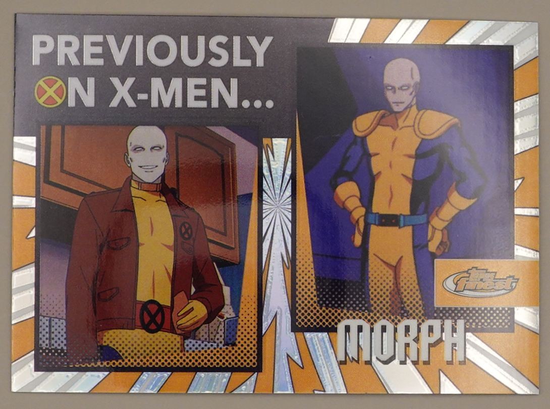 Morph 2025 Topps Finest X-Men 97 Previously On X-Men #PO-5