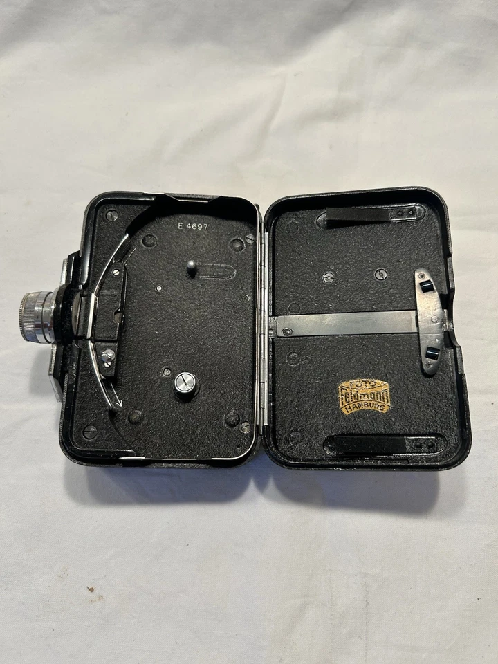 Agfa Movex 8 Filmkamera mit orginal Ledertasche - Bild 4 von 4