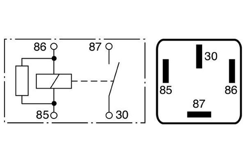 BOSCH Relay, Glow Plug System 0986332002 191927841 - Picture 6 of 10