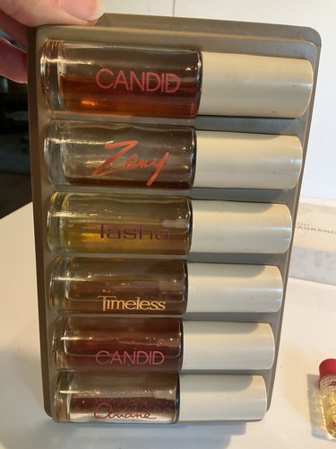 Vintage Collectable Avon Fragrances Demonstrator Perfumes Samples Box - Picture 4 of 8