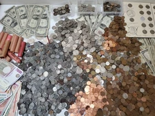 ESTATE COIN COLLECTION ~ Silver ~ Rare Coins ~ Banknotes & More