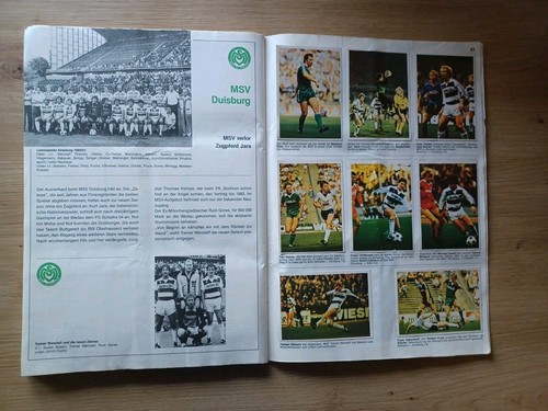 Bergmann Fußball Bundesliga 80/81 Album - Euro 80 - Komplett - Bild 21 von 24