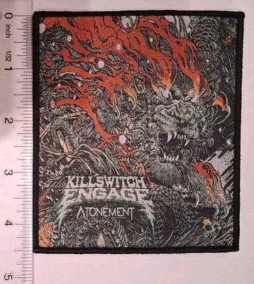 killswitch engage atonement Black Border Woven Patch