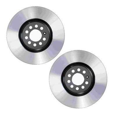 Wagner 2pc Front E-Coated Disc Brake Rotors Set 312mm For Audi TT BMW M5 Jetta