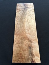 Curly Maple, Craft Wood, 15 5/8  Long, 5  Wide, 2 1/4  Thick. Dry