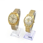 Vintage Timex Benrus Date Day Window 33-38mm 6.5-7 in Watch Lot of 2 #WB5214-3