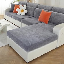Sectional Couch Covers for L Shaped Sectional Sofa (Left or Right Facing) ? S...
